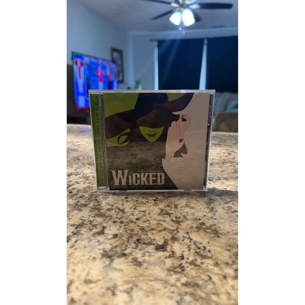 Wicked A New Musical Original Broadway Cast Recording CD Decca Idina Menzel